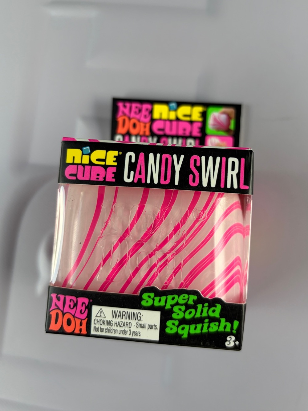 Needoh Candy Swirl Cube. Rare Christmas . Brand new.